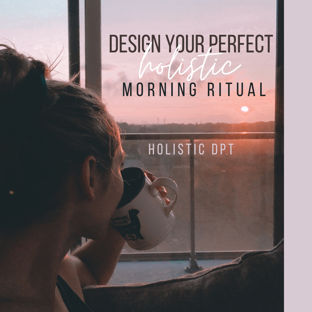 A Simple Holistic Morning Ritual in Three Steps