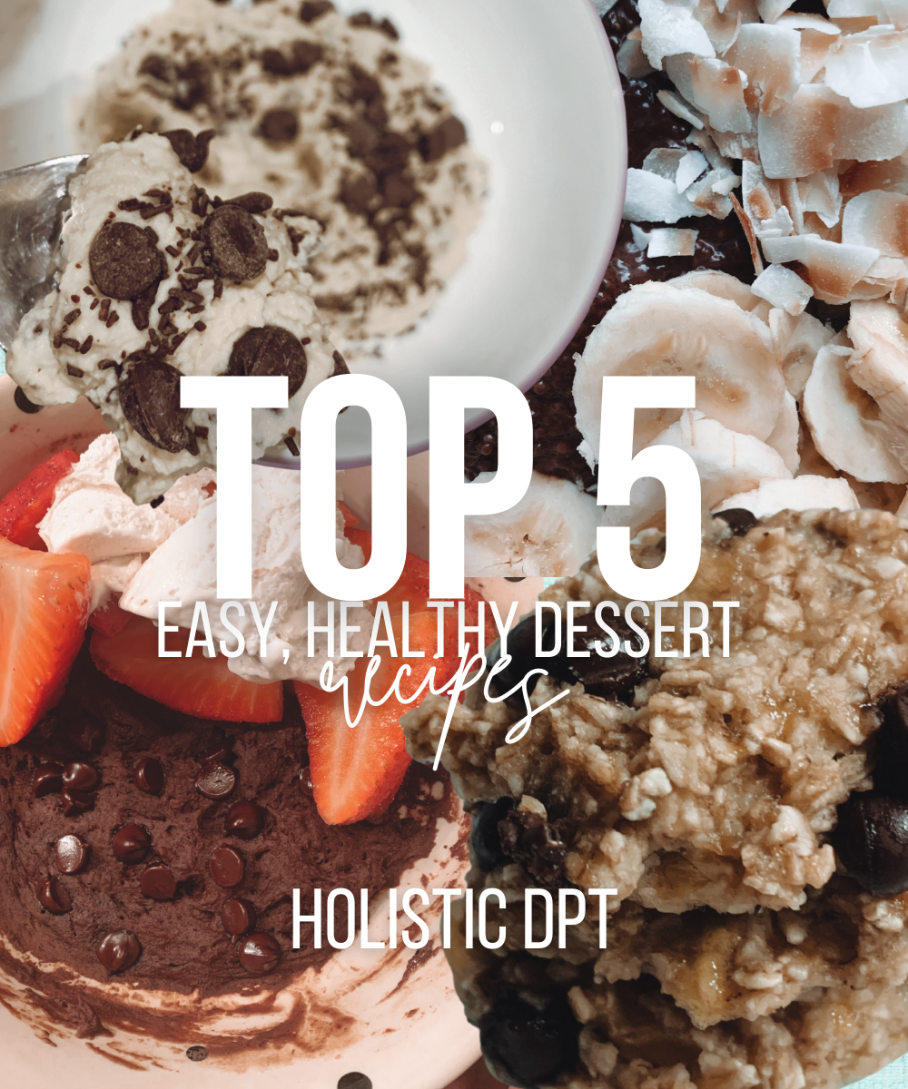 Top 5 Easy, Healthy Desserts That Satisfy Your Sweet Tooth